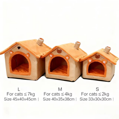 Foldable Cat House – Washable Cat House