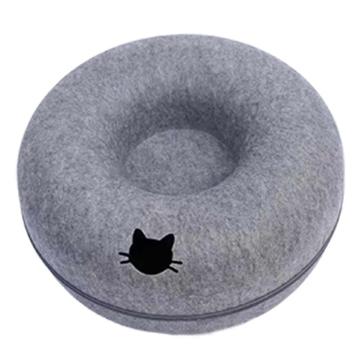 Donut Cat Bed - Ultra Cozy Calming Bed for Cats