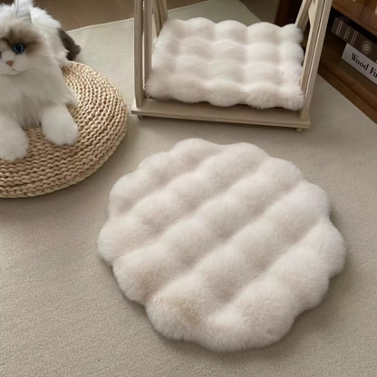 Soft Round Sleeping Bed for Indoor Cats