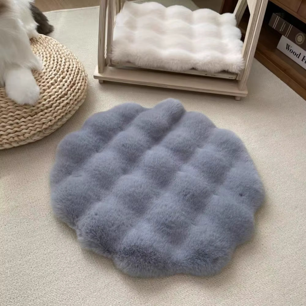 Soft Round Sleeping Bed for Indoor Cats
